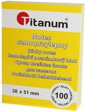 Zdjęcie Titanum Notes Samoprzylepny 38X51Mm S-2005 - Lubień Kujawski
