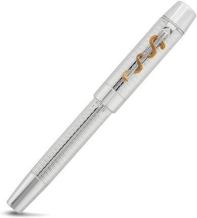 Conway Stewart Sterling Silver Doctor'S Pen Pióro Wieczne 18K