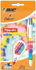 Zdjęcie Długopis 4-Kol. 4 Colours Rainbow + Korektor Mini Pocket Mouse, Bic - Szamotuły