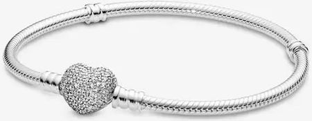 Mo-Biżuteria Bransoletka Modułowa Na Charmsy Beadsy S925 19cm