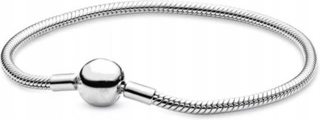 Mo-Biżuteria Bransoletka Modułowa Na Charmsy Beadsy S925 18cm