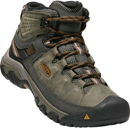 Keen Wysokie Skórzane 10031362Ken Black Olive Golden Brown