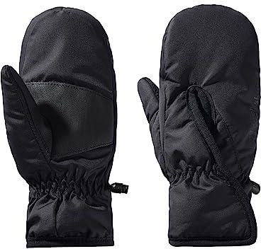 Jack Wolfskin Unisex dziecięce rękawice Easy Entry Mitten K, czarne, 128