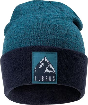 Dziecięca czapka zimowa ciepła Elbrus Takumi jrb zielono-czarna