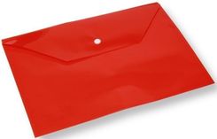 Zdjęcie Koperta Na Dokumenty A4 Z Klipem Czerwona - Kłecko