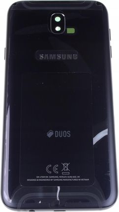 Samsung Klapka Galaxy J7 2017 Duos Czarna Sm J730F Ds