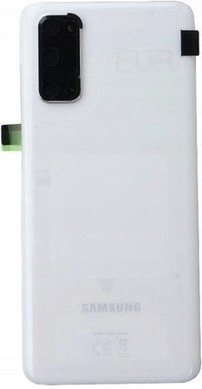 Samsung Oryginalna Pokrywa Baterii Klapka Galaxy S20 Fe Sm G781B Biały