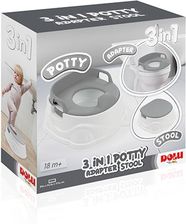 Zdjęcie Wader Dolu Nocnik, podest, nakładka na sedes 3 w 1 szary DL7181 - Dobczyce