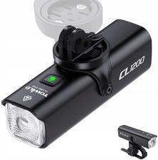 Zdjęcie Przednia lampka rowerowa Towild CL1200 z uchwytem AS90 USB 1200lm - Ciechocinek
