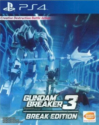 1 Gundam Breaker 3 Break Edition (Gra PS4)