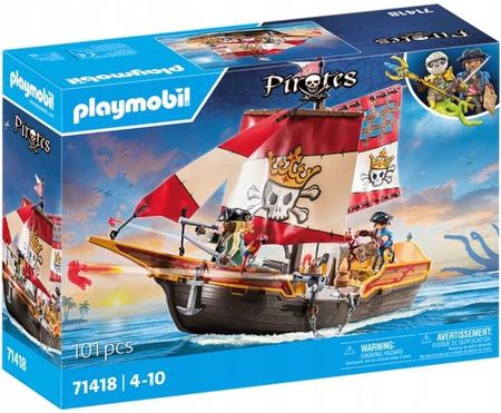 Playmobil 71418 Pirates Statek Piracki