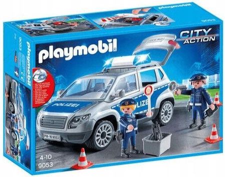 Playmobil 9053 City Action Samochód Policyjny Światła Dźwięki