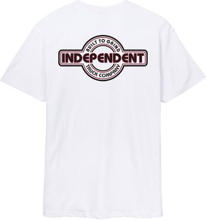 koszulka INDEPENDENT - BTG Bauhaus T-Shirt White (WHITE) rozmiar: M