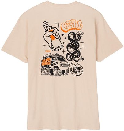 koszulka SANTA CRUZ - SB x Mike Giant Center T-Shirt Oat (OAT) rozmiar: M