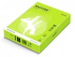 Mondi Papier Maestro Color Neon - - Neon Zielony (A4/80 G/M2) - 5 Ryz (NEOGN80)