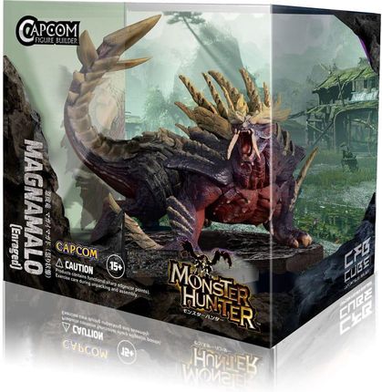 Capcom Monster Hunter PVC Statue Builder Cube Magnamalo