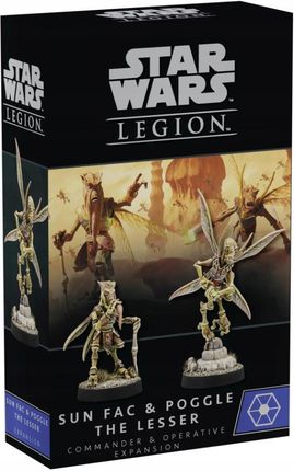 Fantasy Flight Games Star Wars Legion Sun Fac and Poggle the Lesser - Commander and Operative Expansion