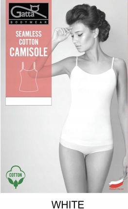 GATTA Koszulka Seamless Cotton Camisole XL/White