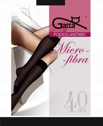 GATTA Podkolanówki Mikrofibra wz.00/UNI/Nero