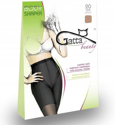 Rajstopy modelujące Gatta Body Shaper, daino, 5-XL