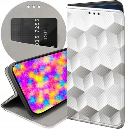 Hello Case Etui Z Klapką Do Samsung Galaxy S24 Plus 3D Geometryczne Iluzja