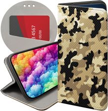 Hello Case Etui Z Klapką Do Iphone 14 Plus Moro Wojskowe Militarne Futerał