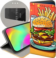 Hello Case Etui Z Klapką Do Iphone 14 Plus Hamburger Burgery Fast Food Jedzenie