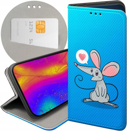 Hello Case Etui Z Klapką Do Xiaomi Redmi 9T Poco M3 Myszka Mouse Mini Futerał