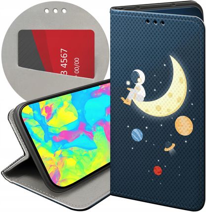 Hello Case Etui Do Xiaomi Poco M3 Pro 5G Księżyc Gwiazdy Kosmos Planety