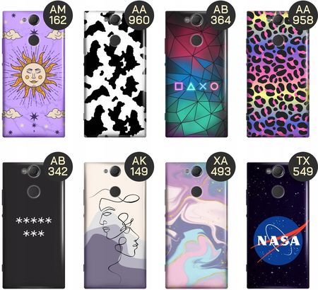 Hello Case Etui Do Sony Xperia Xa2 Modne Moda Fashion Obudowa Pokrowiec - zdjęcie 3