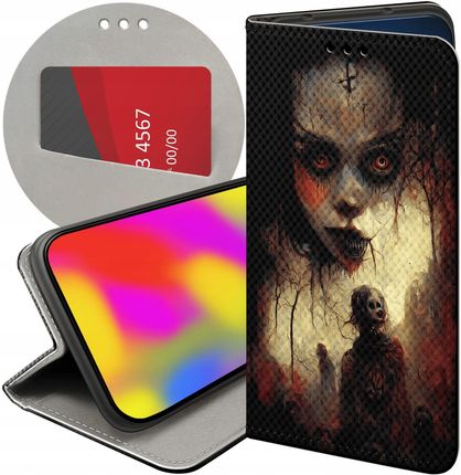 Hello Case Etui Do Redmi Note 12 5G Poco X5 Halloween Zombie Dynie Czaszki