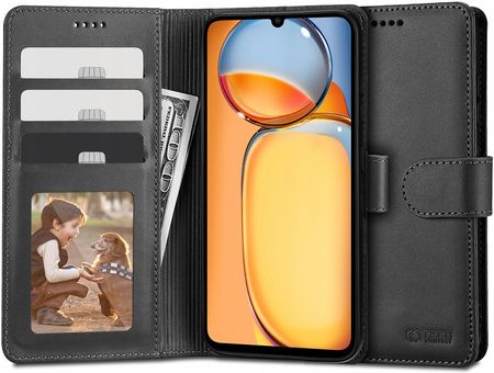 Tech Protect Wallet Etui Case Portfel Do Poco C65 Redmi 13C Leather