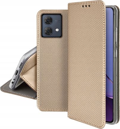 Krainagsm Etui Do Motorola Moto G84 5G Smart Magnet Case Portfel Szkło 9H