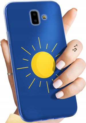 Hello Case Etui Do Samsung Galaxy J6 Plus Słońce Planety Sun Obudowa Pokrowiec