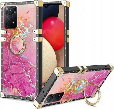 Itel Etui Luksusowe Do Xiaomi Redmi Note 11 Pro 12 4G Glamour Ring Szkło