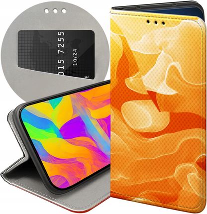 Hello Case Etui Z Klapką Do Huawei Honor X50 5G Pomarańczowe Pomarańcze Orange