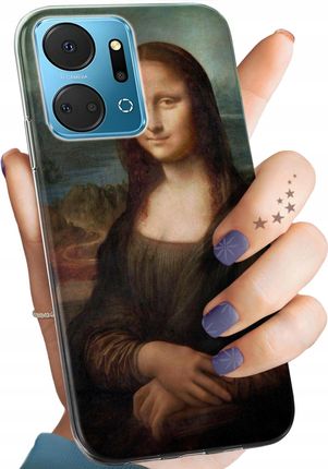 Hello Case Etui Do Huawei Honor X7A Leonardo Da Vinci Mona Łasiczka Obudowa