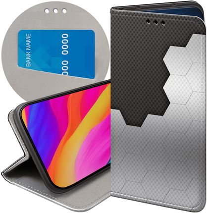 Hello Case Etui Z Klapką Do Xiaomi Mi A2 6X Szare Metallic Grey Futerał