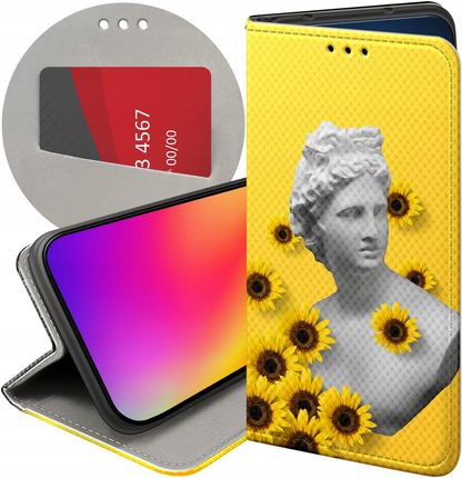 Hello Case Etui Z Klapką Do Xiaomi Redmi 9A Żółte Słoneczne Yellow Futerał