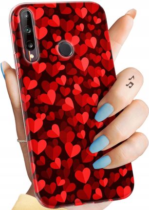 Hello Case Etui Do Huawei P40 Lite E Walentynki Miłość Serce Obudowa Pokrowiec