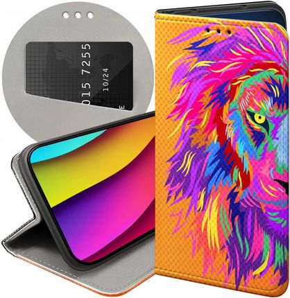 Hello Case Etui Z Klapką Do Xiaomi Redmi 10 5G Neonowe Neon Jaskrawe Futerał