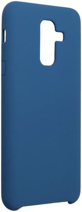 Forcell Pokrowiec Silicone Niebieski Do Samsung Galaxy A6 Plus 2018