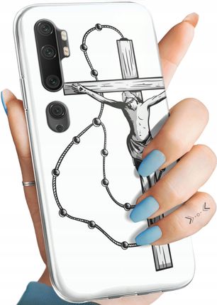 Hello Case Etui Do Xiaomi Mi Note 10 Pro Jezus Krzyż Różaniec Bóg Obudowa