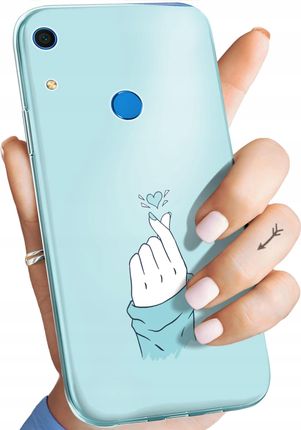 Hello Case Etui Do Huawei Y6S Y6 Prime 2019 Honor 8A Niebieskie Blue Blau
