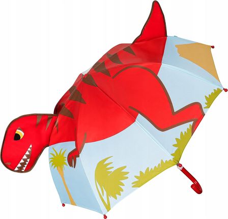 Parasolka dla Dzieci Czerwony T-Rex Dinozaur 3D