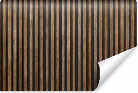 Muralo Fototapeta Imitacja Drewna Lamele Deski Efekt 3D 405X270
