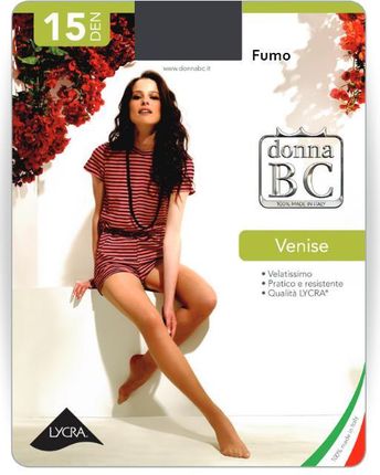 Donna BC Rajstopy Venise 15dn 5;fumo, Donna BC, 8300182322542