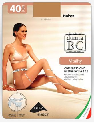 Donna BC Rajstopy Vitality 40dn 3;noiset, Donna BC, 8300182053934