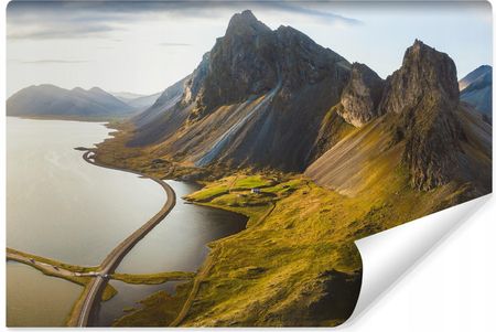 Muralo Fototapeta Góry Krajobraz Islandia Natura Efekt 3D 300X210