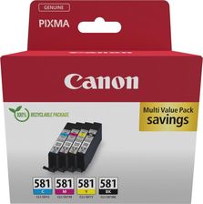 Canon CLI-581 Ink Cartridge C/M/Y/BK MULTI BL SEC (2103C006)